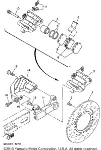 Rear Brake Caliper