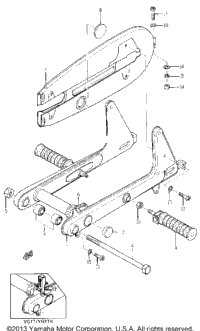 Rear Arm And Chain Case