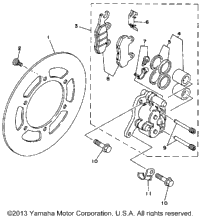 Front Brake Caliper