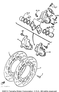 Front Brake Caliper