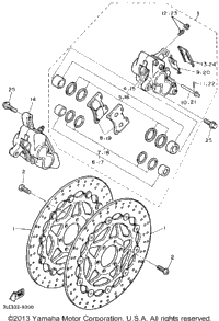 Front Brake Caliper