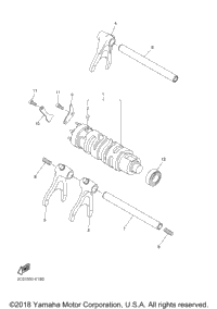 Shift Cam Fork