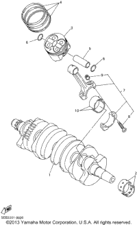 Crankshaft Piston