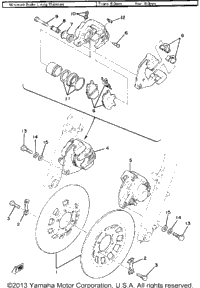 Front Disc Brake - Caliper