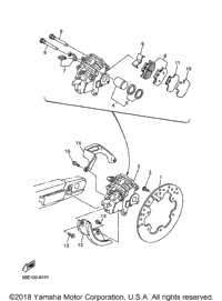Rear Brake Caliper