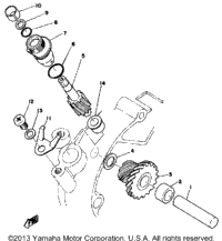 Tachometer Gear