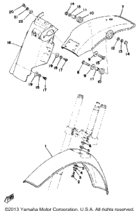 Front Fender-Rear Fender
