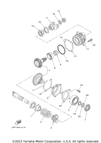 Middle Drive Gear