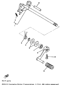 Shift Shaft - Pedal