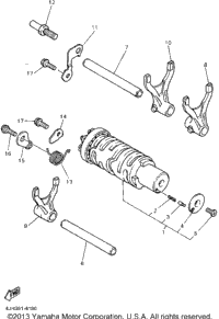 Shift Cam Shift Fork