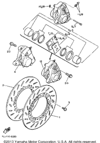Front Brake Caliper