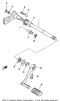 Shift Shaft Pedal