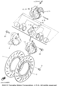 Front Brake Caliper
