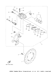 Rear Brake Caliper