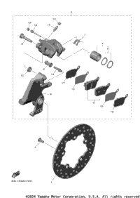 Rear Brake Caliper