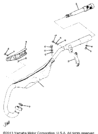 Exhaust Yz80a