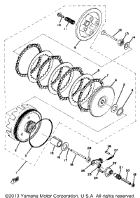 Clutch Yz80d