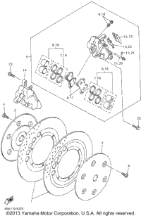 Front Brake Caliper