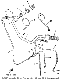 Handlebar - Cable