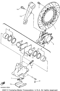 Rear Brake Caliper