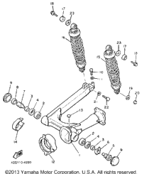 Swing Arm Rear Shocks
