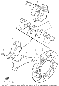 Rear Brake Caliper