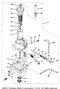 Carburetor Yz80f