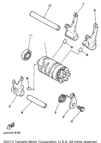 Shift Cam-Fork