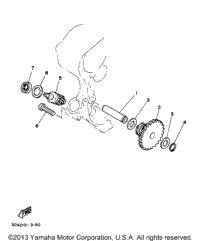 Tachometer Gear