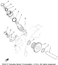 Tachometer Gear