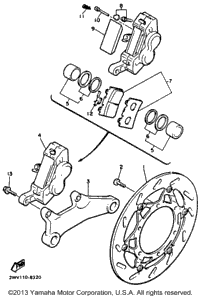 Rear Brake Caliper