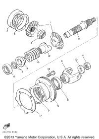 Middle Drive Gear