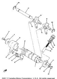 Shifter 1 Yz80 A - B - C