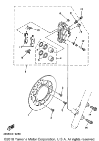 Front Brake Caliper