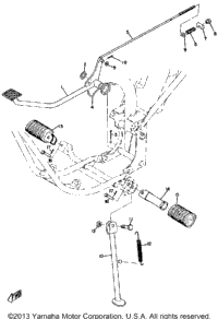 Stand - Brake Pedal