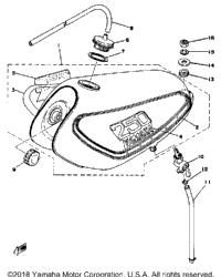 Fuel Tank Yz250c