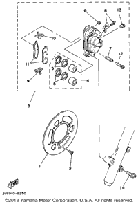 Front Brake Caliper