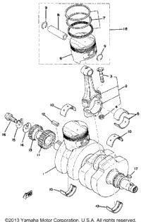 Crank - Piston