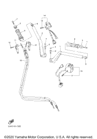 Steering Handle Cable