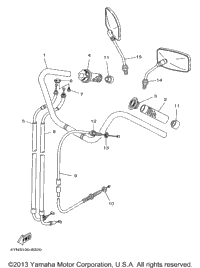 Steering Handle Cable