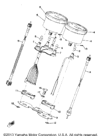 Speedometer Tachometer