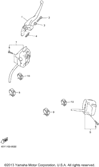 Handle Switch Lever