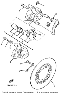 Front Brake Caliper