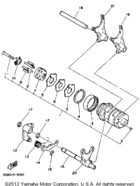 Shift Cam Fork