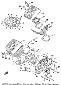 Crankcase Cylinder