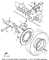 Rear Brake Caliper