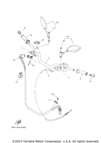 Steering Handle Cable