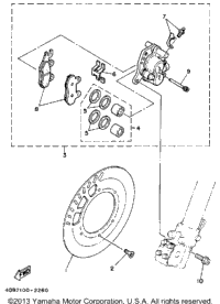 Front Brake Caliper