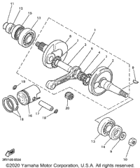 Crankshaft - Piston