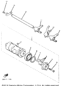 Shift Cam Fork